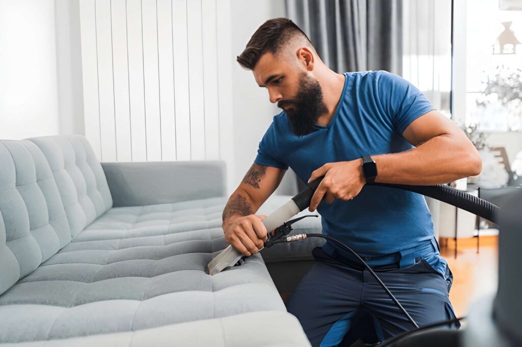 Professional carpet and upholstery cleaning services in Gold Coast by Steam Boss using deep steam cleaning technology